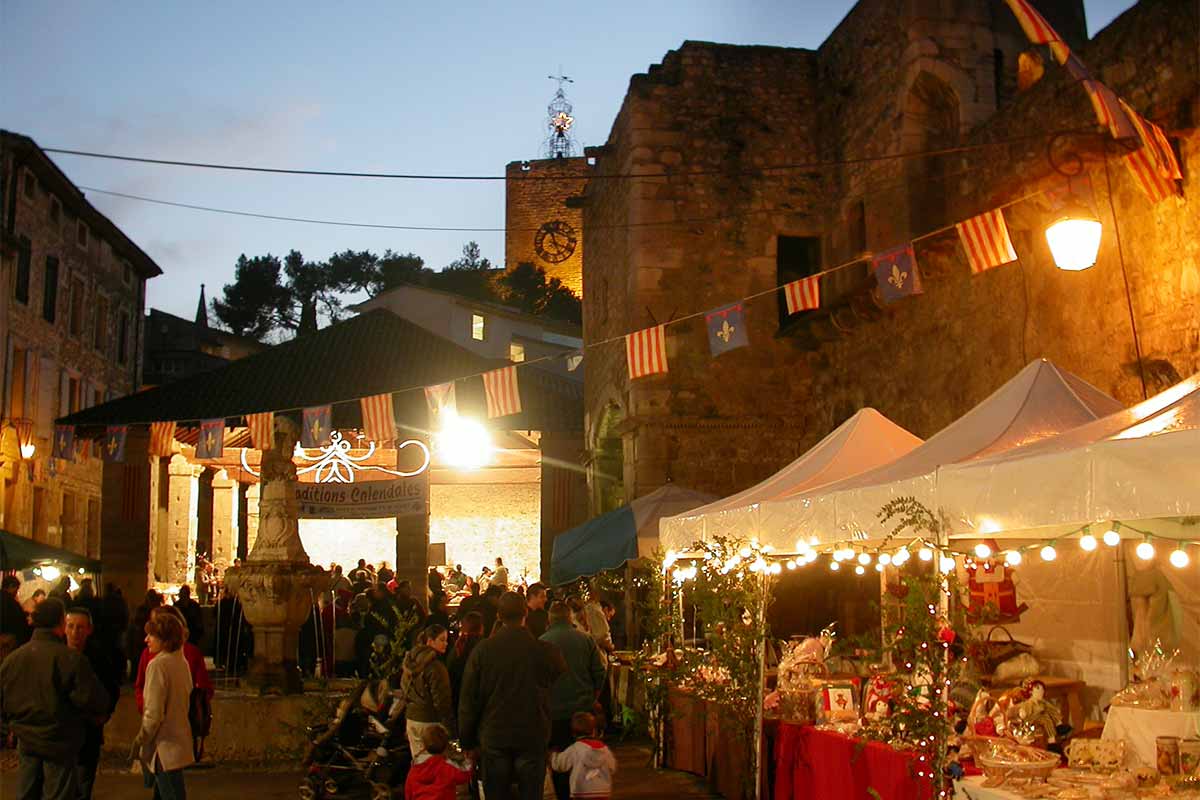 Marché de Noël à Pernes-les-Fontaines