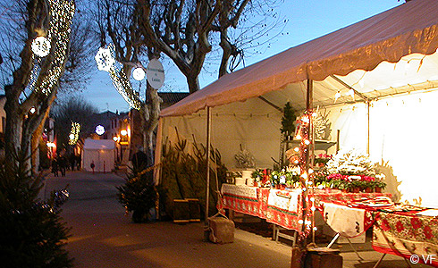 marché de noël Mouriès