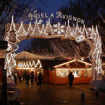 Marché de Noël en Avignon