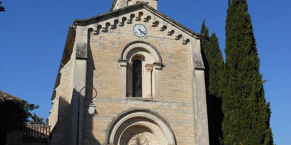 La Roque sur Cèze église