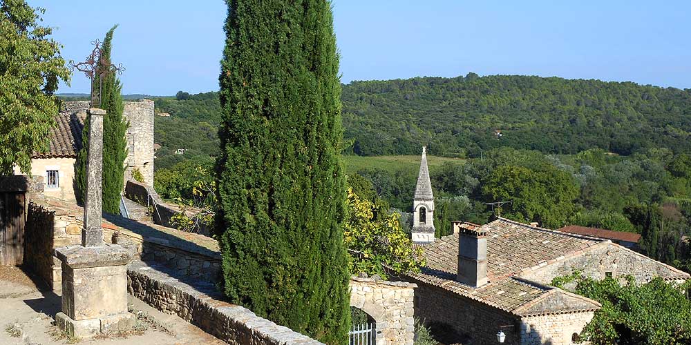 La Roque sur Cèze village