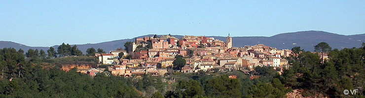 Roussillon hebergement Provence