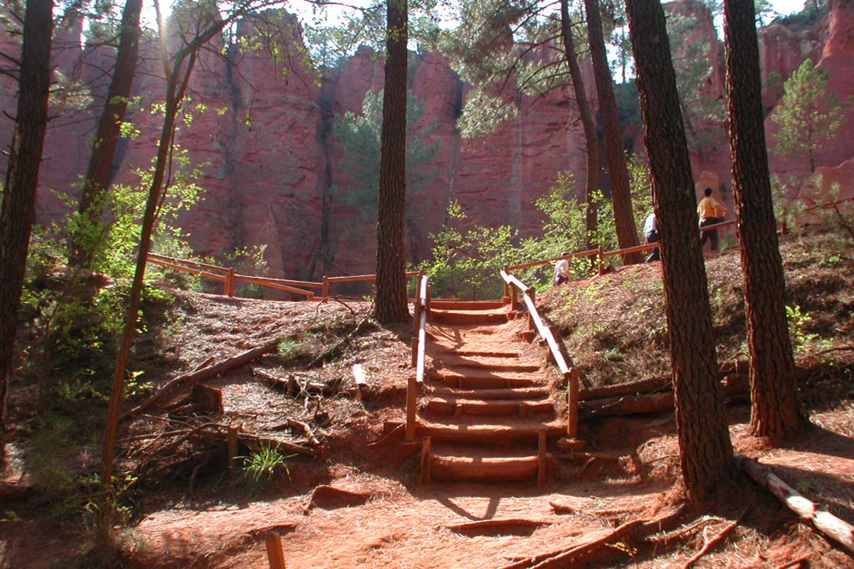 Le sentier des ocres Roussillon © VF