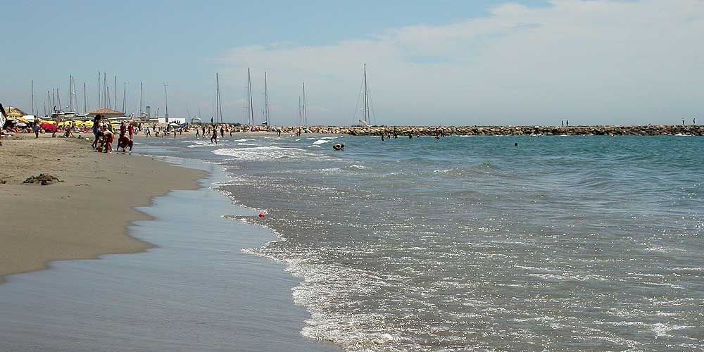 Plage Saintes Maries de la mer