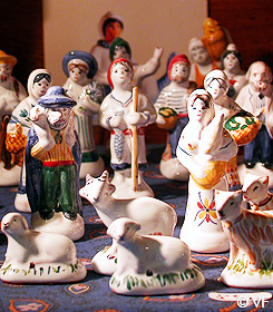 Santons faience Véronique Dornier  © vf