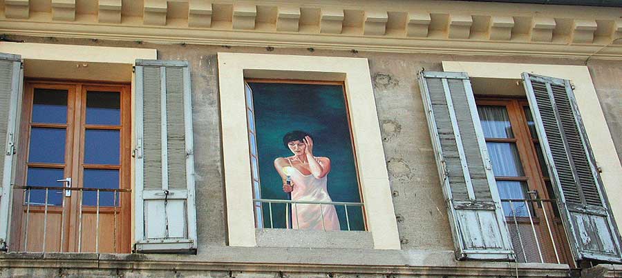 fenêtres sur le Festival d'Avignon © Pochy-Durand