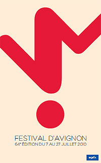 affiche Festival d'Avignon 2010