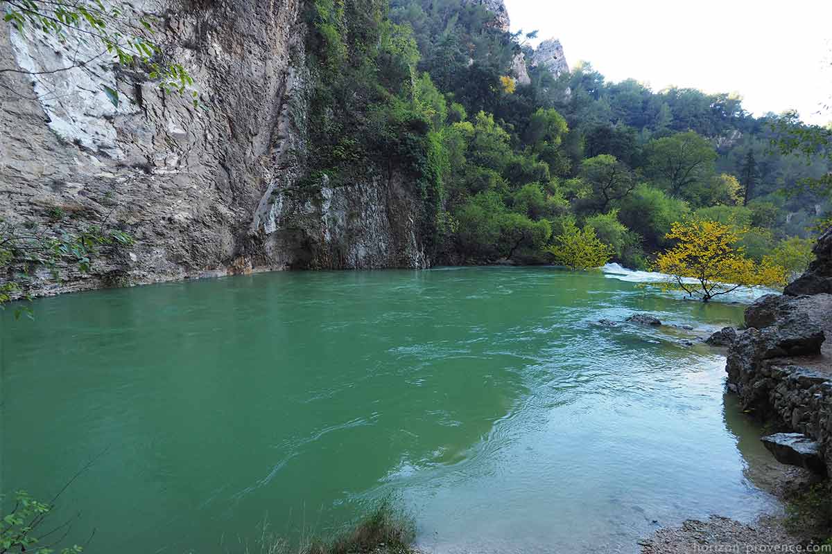 Fontaine de Vaucluse crue Sorgue