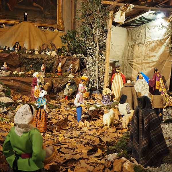 Crèche de  Noël à Carpentras Saint-Siffrein
