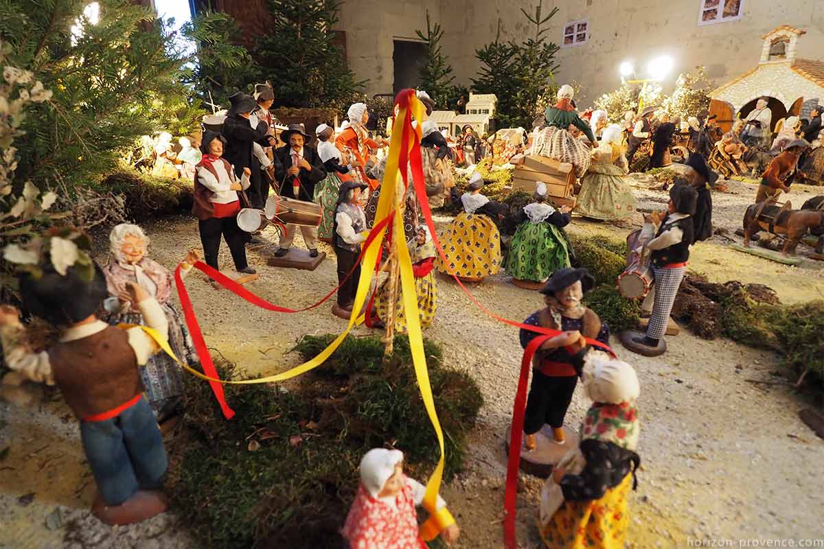 Crèche de Noël à Tarascon